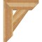 Ekena Millwork Traditional Slat Rough Sawn Bracket, Western Red Cedar, 6"W x 22"D x 26"H BKT06X22X26TRA06RWR - alternate 4
